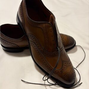 Allen Edmonds Tan Oxford Shoes